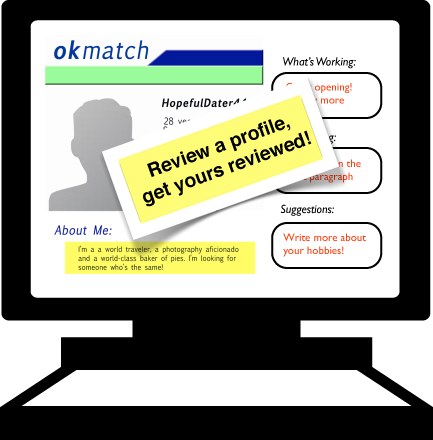 Review a profile, get yours reviewed!